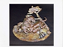 29 'Vivere est Militare' , 13 x 13 x 30 cm, bronze, 1999.jpg